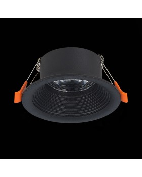 ST202.408.01 Св-к встр. Мат. черный GU10 1*50W D89xH40 220V Без ламп MOBARRA-foto5