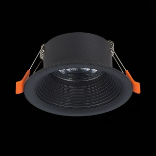 ST202.408.01 Св-к встр. Мат. черный GU10 1*50W  D89xH40 220V Без ламп MOBARRA-foto5