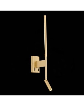 SL1580.201.02 Светильник настенный ST-Luce Матовое золото/Белый LED 2*6+3W 3200K RALIO-foto3