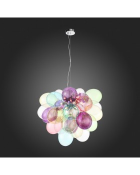 SL432.153.12 Светильник подвесной ST-Luce Хром/Разноцветный G9 12*5W SOSPIRO-foto7