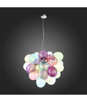 SL432.153.12 Светильник подвесной ST-Luce Хром/Разноцветный G9 12*5W SOSPIRO-foto7