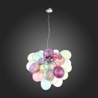 SL432.153.12 Светильник подвесной ST-Luce Хром/Разноцветный G9 12*5W SOSPIRO-foto7