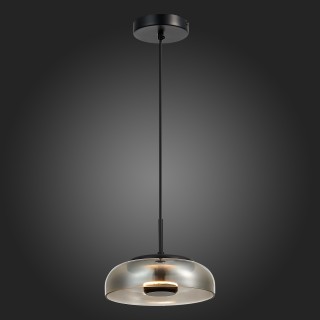 SL6002.403.01 Подвес ST-Luce Черный/Дымчатый LED 1*7W 4000K LAZIO-foto4