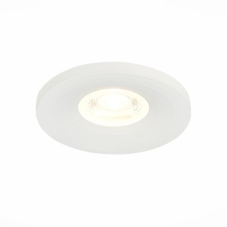 ST205.508.01 Св-к встр. Мат. белый GU10 1*50W  D95xH27 220V Без ламп GERA-foto3