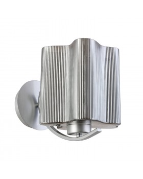 SL117.701.01 Бра ST-Luce Серебристый/Дымчатый E27 1*60W ONDE-foto2