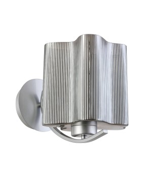 SL117.701.01 Бра ST-Luce Серебристый/Дымчатый E27 1*60W ONDE-foto2