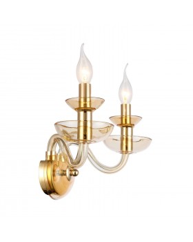 SL1758.201.02 Светильник настенный ST-Luce Золотистый, Шампань E14 2*40W CENELA-foto3