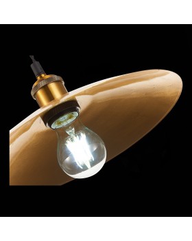 SL1017.203.01 Светильник подвесной ST-Luce Черный/Золотистый E27 1*60W ROMO-foto6