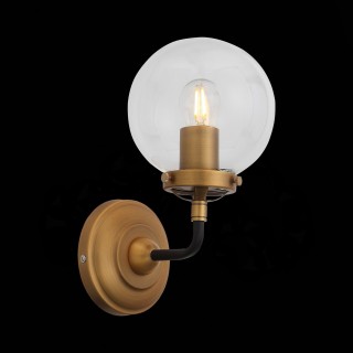 SL234.401.01 Бра ST-Luce Черный, Золото/Прозрачный E27 1*40W VARIETA-foto5