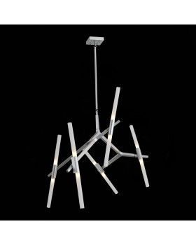 SL947.102.10 Люстра потолочная ST-Luce Серебристый/Белый G9 10*5W LACONICITA-foto8