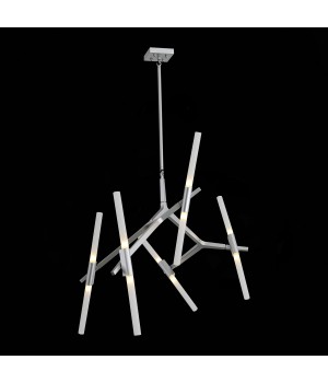 SL947.102.10 Люстра потолочная ST-Luce Серебристый/Белый G9 10*5W LACONICITA-foto8