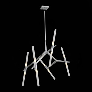 SL947.102.10 Люстра потолочная ST-Luce Серебристый/Белый G9 10*5W LACONICITA-foto8