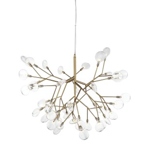 SL411.203.45 Люстра подвесная ST-Luce Золотистый/Прозрачный G4 45*1,5W RICCARDO-foto2