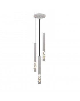 SL1577.503.03 Светильник подвесной ST-Luce Белый/Белый LED 3*5W 3000K FIZORIO