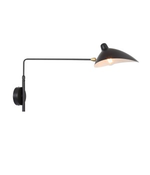 SL305.401.01 Бра ST-Luce Черный/Черный, Белый E27 1*60W SPRUZZO-foto2