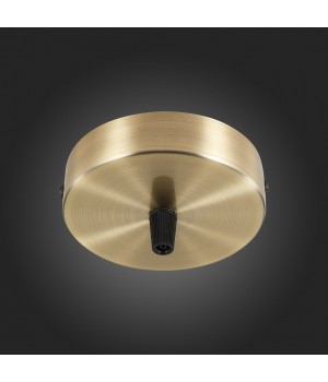 SL001.303.01 Потолочное крепление на одну лампу (круглое) ST-Luce Бронза SL001-foto3