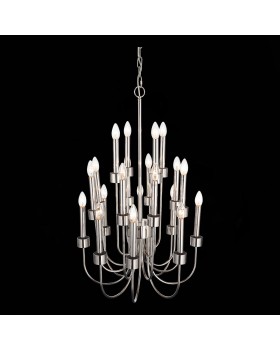 SLD007.103.20 Люстра подвесная ST-Luce Никель/Прозрачный E14 20*40W SONITA-foto3