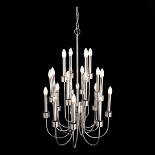 SLD007.103.20 Люстра подвесная ST-Luce Никель/Прозрачный E14 20*40W SONITA-foto3