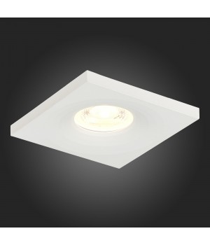 ST205.518.01 Св-к встр. Мат. белый GU10 1*50W L94xW94xH27 220V Без ламп GERA-foto9