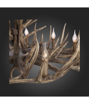 SL154.703.27 Люстра подвесная ST-Luce Серый E14 27*40W (из 3-х коробок) CORNA-foto12