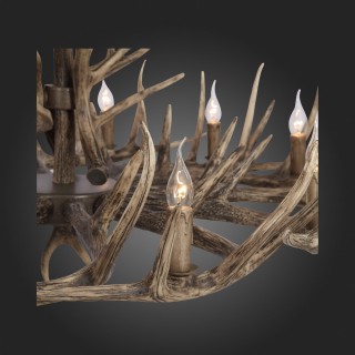 SL154.703.27 Люстра подвесная ST-Luce Серый E14 27*40W (из 3-х коробок) CORNA-foto12