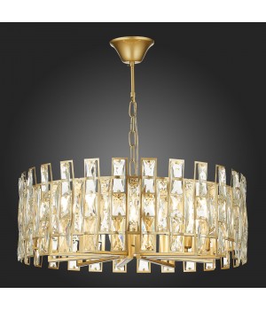 SL1626.203.10 Люстра подвесная ST-Luce шампань/шампань, прозрачный E14 1*40W Anzio-foto5