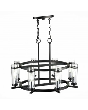 SL334.403.08 Люстра подвесная ST-Luce Черный, Никель/Прозрачный E14 8*60W BICHERO-foto11