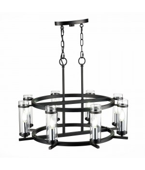 SL334.403.08 Люстра подвесная ST-Luce Черный, Никель/Прозрачный E14 8*60W BICHERO-foto11