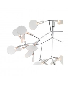 SL379.103.30 Люстра подвесная ST-Luce Серебристый/Белый LED 30*0,5W 3500K RAFINA-foto10