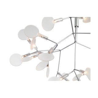 SL379.103.30 Люстра подвесная ST-Luce Серебристый/Белый LED 30*0,5W 3500K RAFINA-foto10