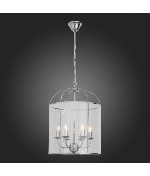 SL267.103.06 Люстра подвесная ST-Luce Хром/Прозрачный E14 6*40W ODIERNO-foto5