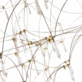 SL797.103.114 Люстра подвесная ST-Luce Хром, Прозрачный LED 114*0,45W 3200K GRAVETTA-foto10