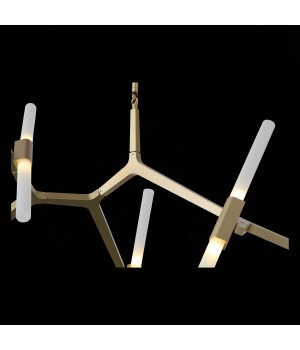 SL947.202.10 Люстра потолочная ST-Luce Золотистый/Белый G9 10*5W LACONICITA-foto7