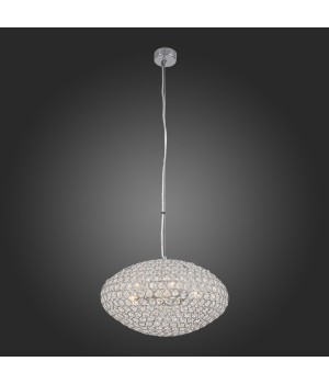 SL753.103.06 Люстра подвесная ST-Luce Хром/Хром, Прозрачный E14 6*40W CALATA-foto5