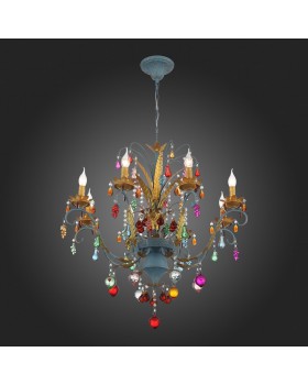 SL426.763.08 Люстра подвесная ST-Luce Разноцветный E14 8*40W JOANNA-foto5