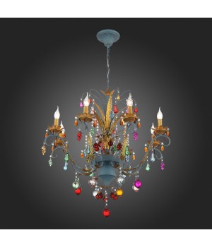 SL426.763.08 Люстра подвесная ST-Luce Разноцветный E14 8*40W JOANNA-foto5