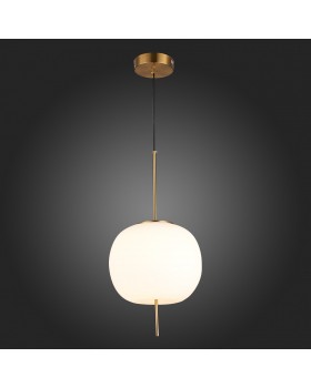 SL1621.213.01 Подвес ST-Luce Золотистый/Белый LED 1*25W 3000K LACUS-foto7