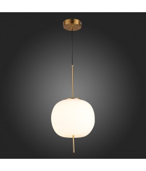 SL1621.213.01 Подвес ST-Luce Золотистый/Белый LED 1*25W 3000K LACUS-foto7