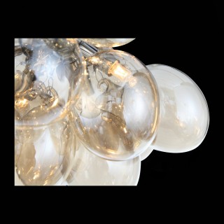 SL432.202.06 Люстра потолочная ST-Luce Хром/Коньячный G9 6*5W SOSPIRO-foto6