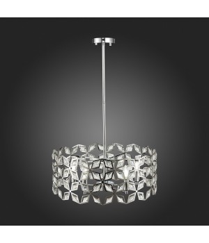 SL1104.103.05 Светильник подвесной ST-Luce хром/прозрачный E14 5*60W CASTO-foto4