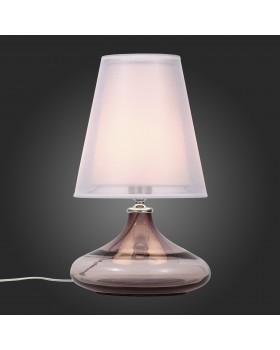 SL974.604.01 Прикроватная лампа ST-Luce Хром, Розовый/Белый E27 1*60W AMPOLLA-foto7