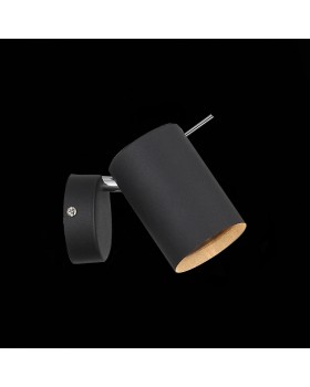 SL597.401.01 Спот ST-Luce Черный, Хром/Черный GU10 LED 1*3W FANALE-foto4