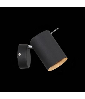 SL597.401.01 Спот ST-Luce Черный, Хром/Черный GU10 LED 1*3W FANALE-foto4