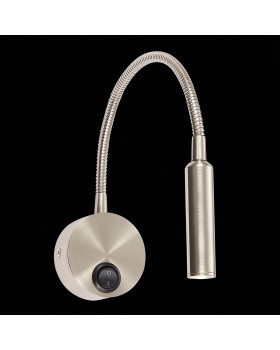 ST653.131.01 Светильник настенный ST-Luce Никель/Никель LED 1*3W 3000K BERSONE-foto3