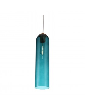 SL1145.383.01 Светильник подвесной ST-Luce Латунь/Голубой E27 1*60W CALLANA-foto2