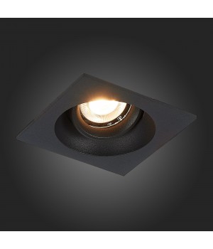 ST208.418.01 Св-к встр. Мат. черный GU10 1*50W L94xW94xH40 220V Без ламп MISURA-foto9