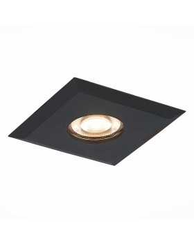 ST204.408.01 Св-к встр. Мат. черный GU10 1*50W  L94xW94xH25 220V Без ламп QUOSIS-foto3