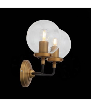 SL234.401.02 Бра ST-Luce Черный, Золото/Прозрачный E27 2*40W VARIETA-foto6