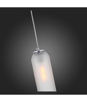 SL1145.153.01 Светильник подвесной ST-Luce Хром/Белый E27 1*60W CALLANA-foto9