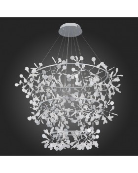 SL379.103.486 Люстра подвесная ST-Luce Серебристый/Белый LED 486*0,5W 3500K RAFINA-foto8